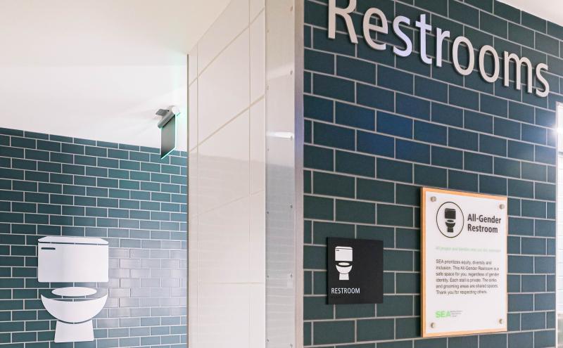 All-Gender Restroom Entrance