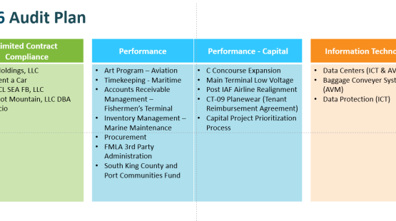 Internal Audit Workplan