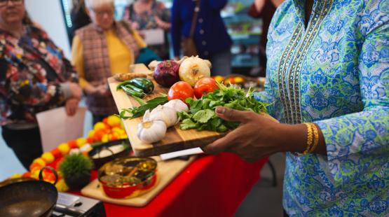 Fresh, diverse tastes displayed on a Culinary Culture Tour