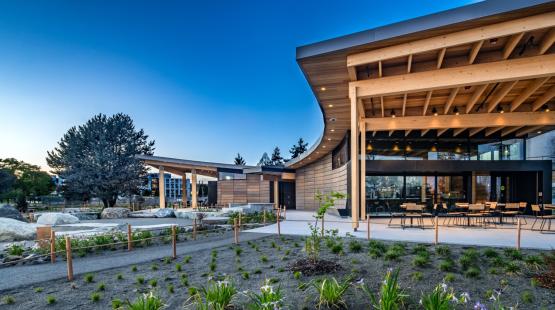 New park building at Centennial park 