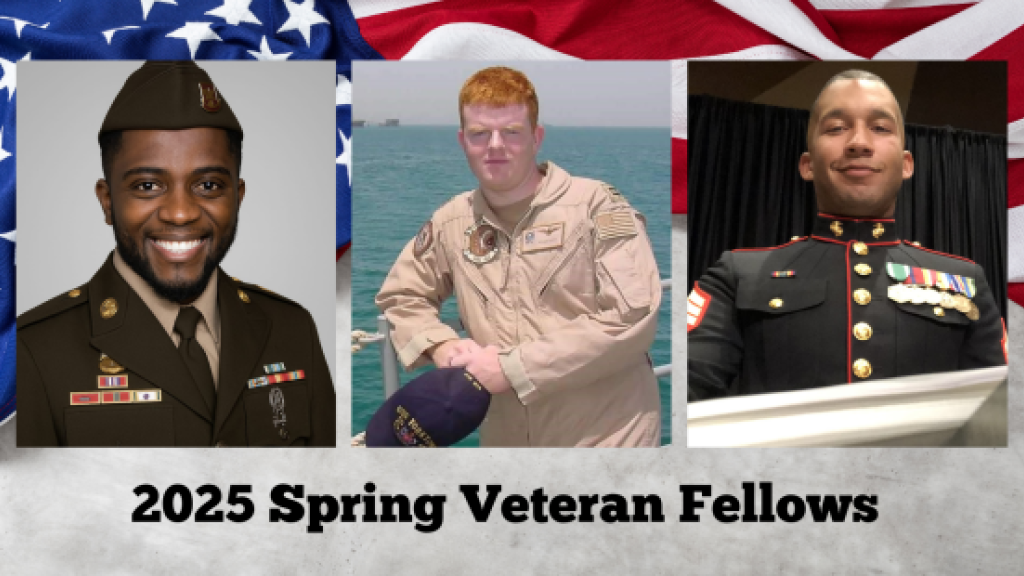 Meet the Spring 2025 Class of Veteran Fellows