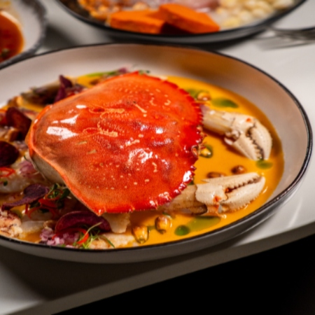 Enjoy fabulous crab dishes on the Crab Trail
