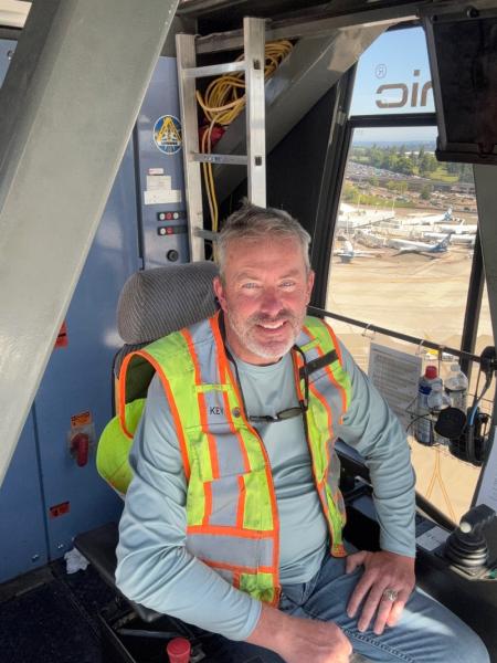 Cab operator Mike Key