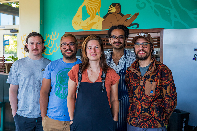 Worker owners at Pidgin Cooperative