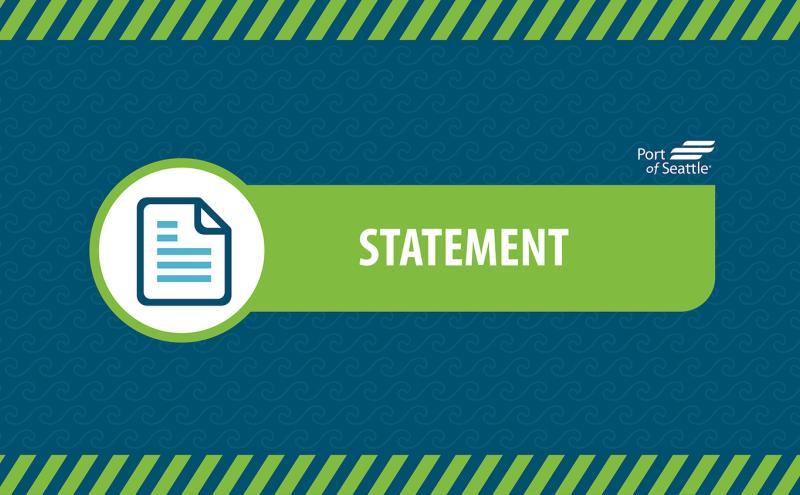 Graphic indicating that this is a public statement.