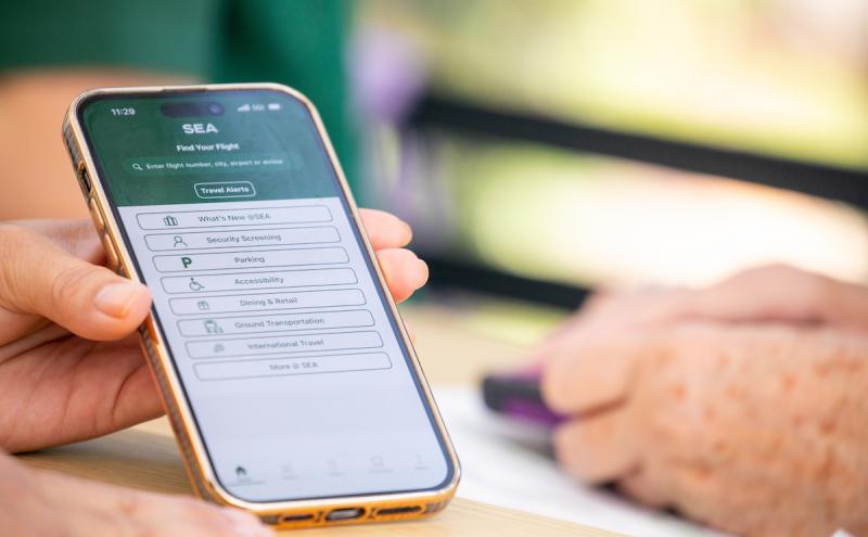 FlySEA App interface.