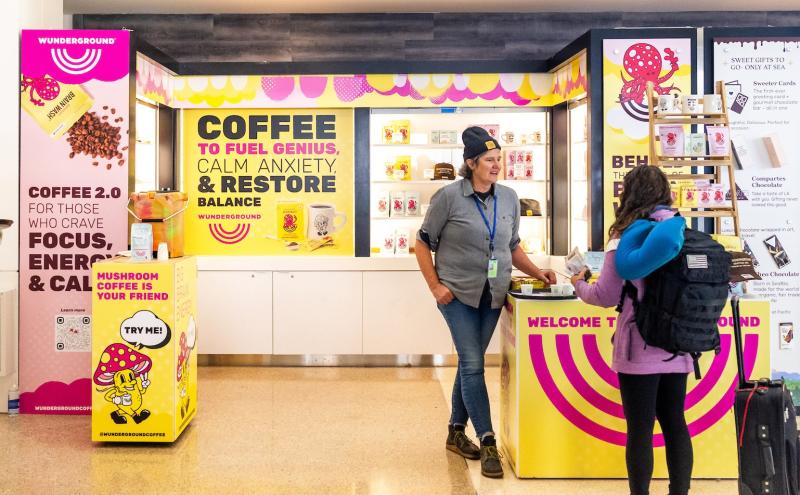 Photo of Wunderground Coffee Incubator Kiosk