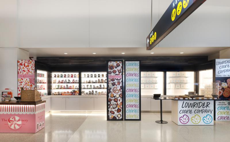 SEA Sparks Incubator Kiosks Concourse A