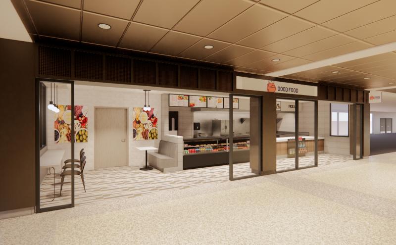 Artist Rendering CB-04 Kitchen Concourse B