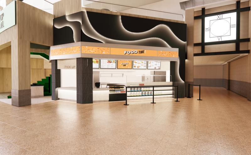Artist Rendering CT-02 Kitchen Central Terminal Expansion
