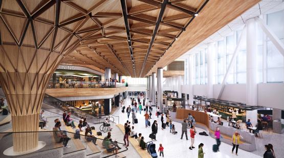 New Standard for Sustainable Travel: The C Concourse Expansion at SEA Airport 
