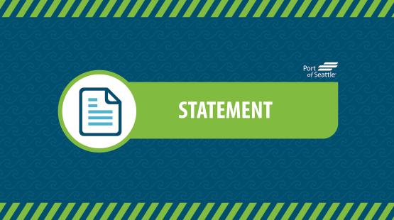 Statement from Seattle Port Commission on TSA Information Sharing