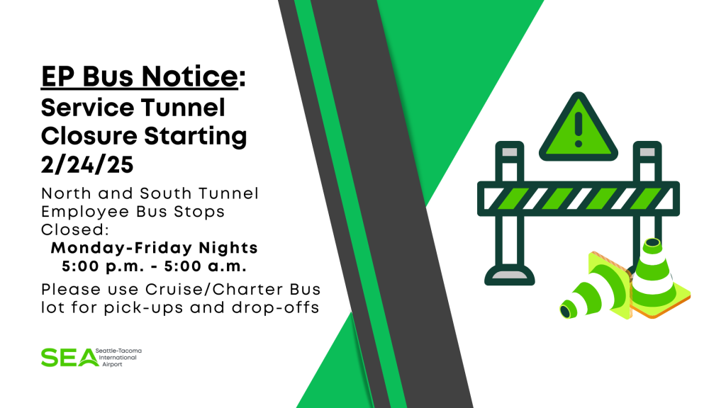 EP Bus Notice Service Closure Monday-Friday 5pm-5am